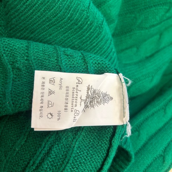 Andersson Bell XL RARE- vintage cable knit acr sweater in excellent vintage cond - Picture 10 of 13